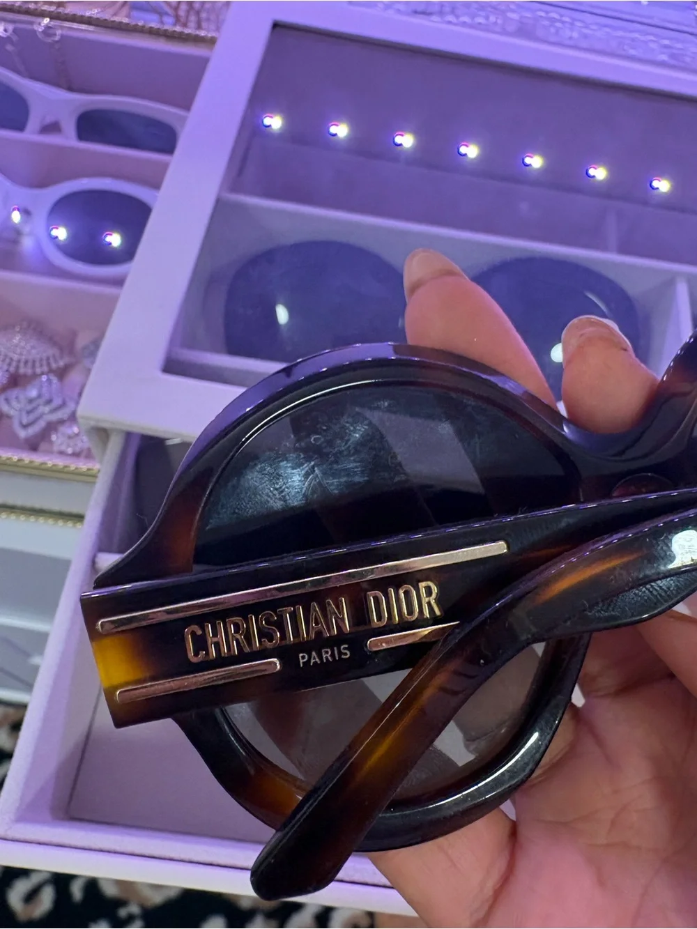Classic Oversized Round Sunglasses - Tortoiseshell